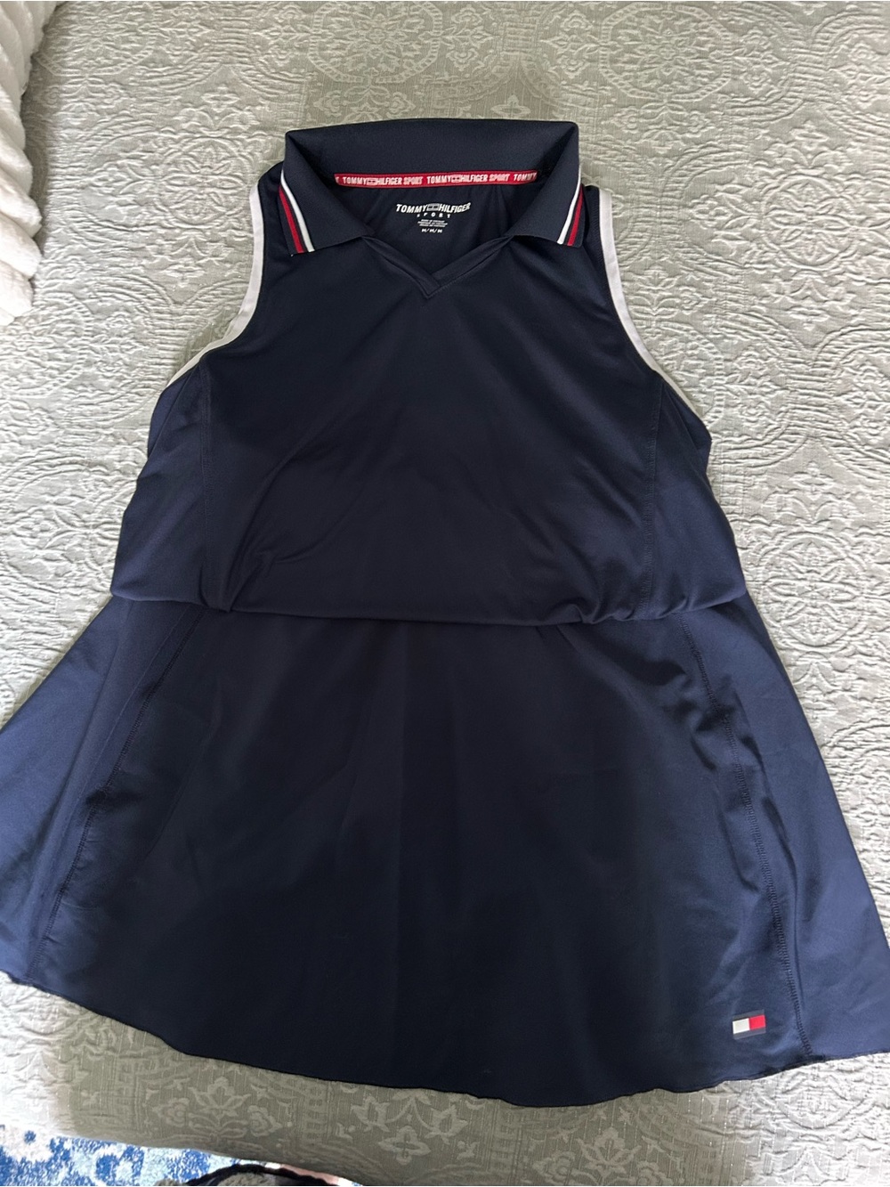 Tommy Hilfiger Navy Sleeveless Top with matching Skort